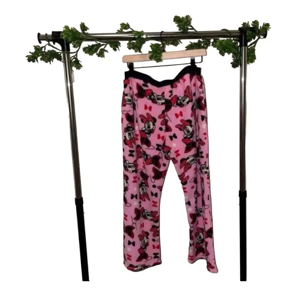 Womens Minnie Mouse Pajama Pants - Picture 5 of 6